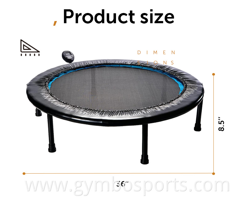7ft 10ft 12ft Manufacturers Outdoor Indoor Kid Fitness Mini Children's Round Folding Trampoline with Monitor